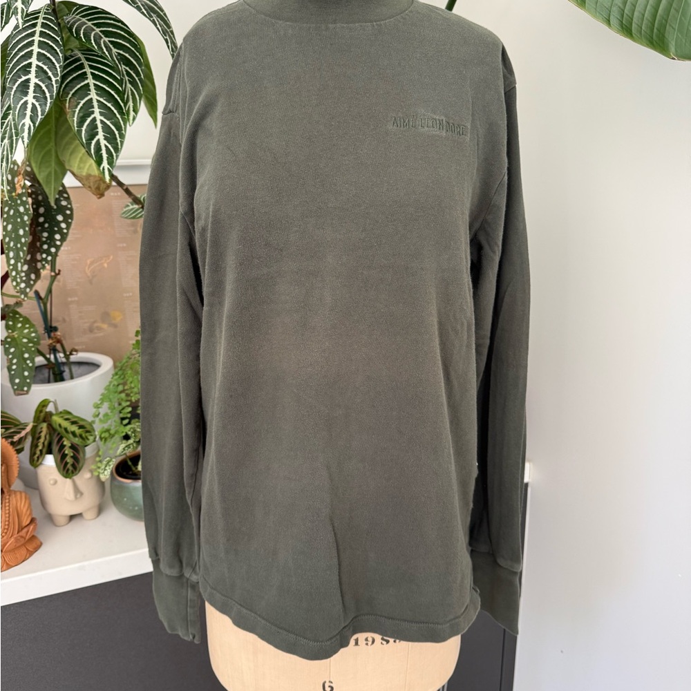 Aime Leon Dore Forest Green Sweatshirt